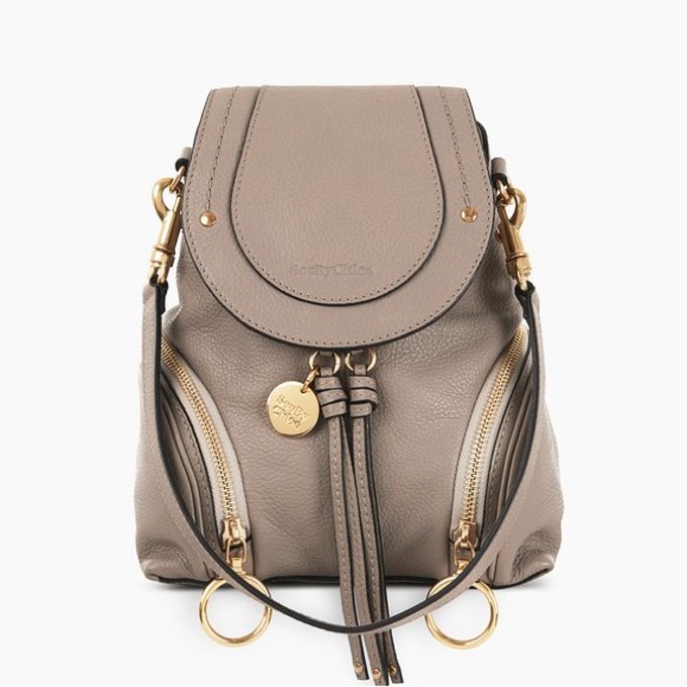 ❤️See by Chloe Olga small backpack in Tan